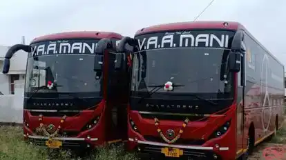 V.A.A Mani Travels Bus-Front Image