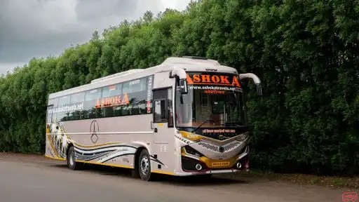Ashoka Travels Bus-Front Image