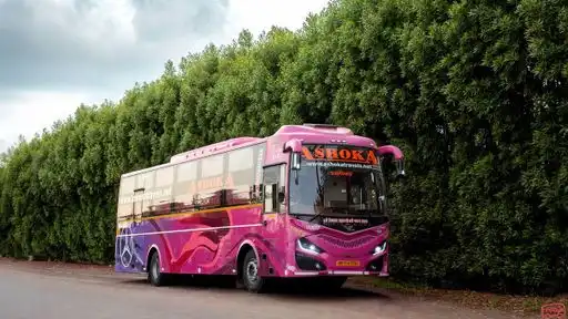 Ashoka Travels Bus-Front Image