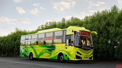 Ashoka Travels Bus-Front Image