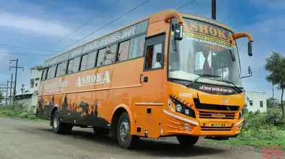 Ashoka Travels Bus-Side Image