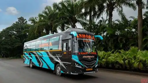 Ashoka Travels Bus-Front Image