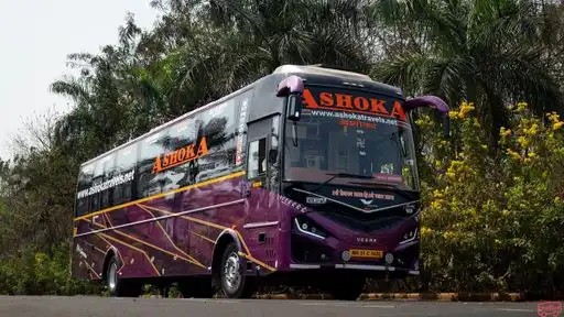 Ashoka Travels Bus-Front Image