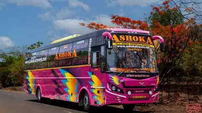 Ashoka Travels Bus-Front Image