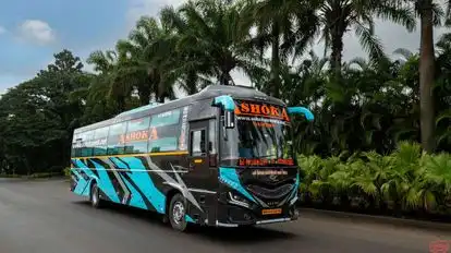 Ashoka Travels Bus-Front Image