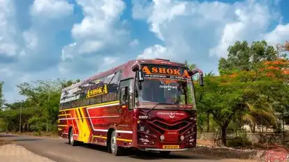 Ashoka Travels Bus-Front Image