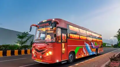 Ashoka Travels Bus-Front Image