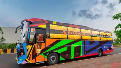 Ashoka Travels Bus-Side Image