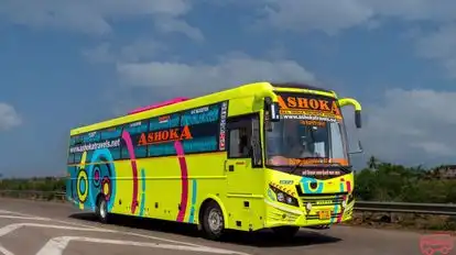 Ashoka Travels Bus-Side Image