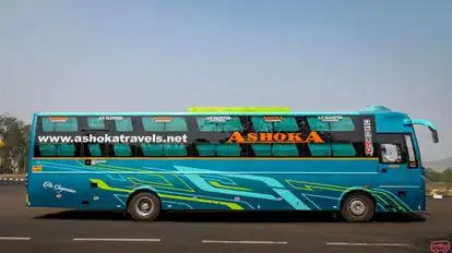 Ashoka Travels Bus-Side Image
