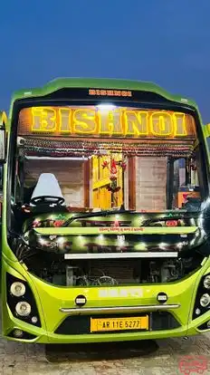 New Bishnoi Tour And Travels Bus-Front Image