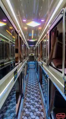 M R Travels Bus-Seats layout Image