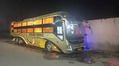 M R Travels Bus-Side Image