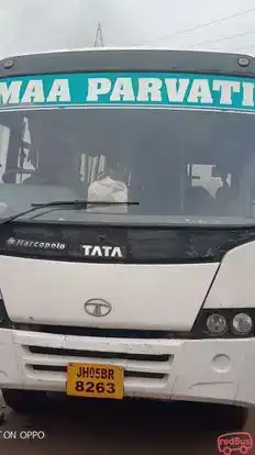 Maa Parwati Bus-Front Image