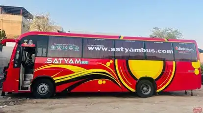 Satyam Travels Bus-Side Image