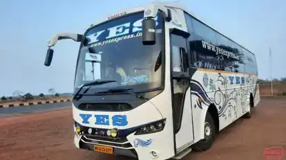 Yes Express Tours and Travels Bus-Front Image