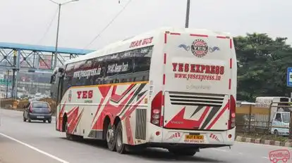Yes Express Tours and Travels Bus-Side Image
