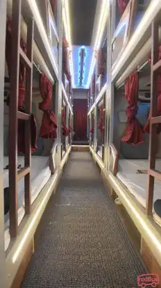 Pooja Travels Bus-Seats layout Image