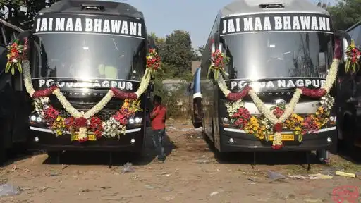 Pooja Travels Bus-Front Image