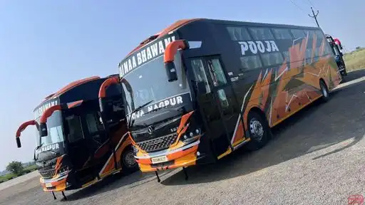 Pooja Travels Bus-Front Image