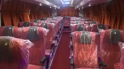 Pooja Travels Bus-Seats layout Image