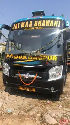 Pooja Travels Bus-Front Image