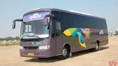 Gujarat Travels Agency Bus-Side Image