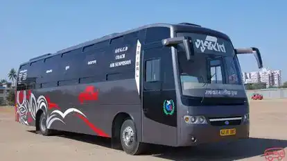 Gujarat Travels Agency Bus-Side Image