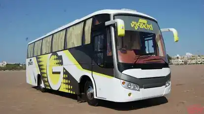 Gujarat Travels Agency Bus-Side Image