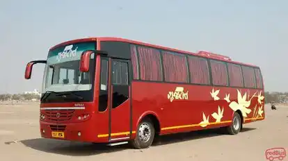 Gujarat Travels Agency Bus-Side Image