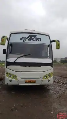 Gujarat Travels Agency Bus-Front Image