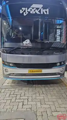 Gujarat Travels Agency Bus-Front Image