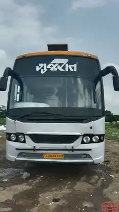 Gujarat Travels Agency Bus-Front Image