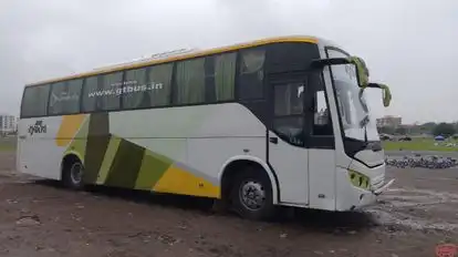 Gujarat Travels Agency Bus-Side Image