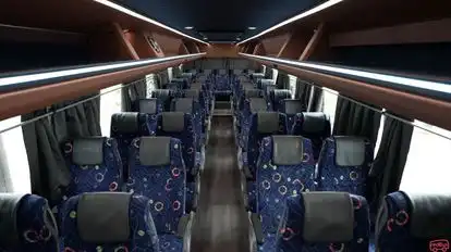 Gujarat Travels Agency Bus-Seats Image