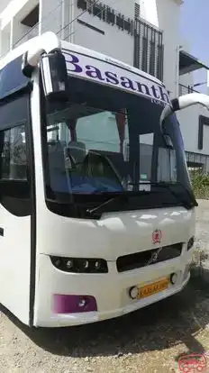 Basanth Tours Bus-Front Image