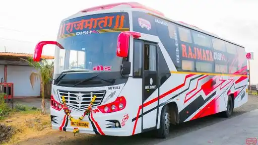 Rajmata Tours and Travels Bus-Front Image