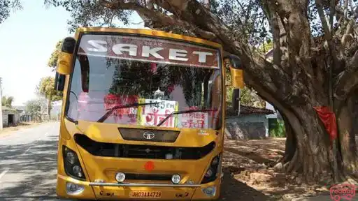 Saket Travels Bus-Front Image