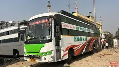 Haji Ali Travels Bus-Front Image