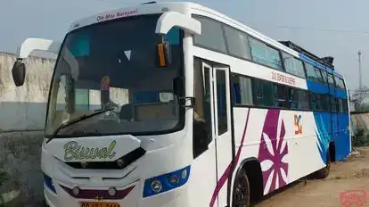 Biswal Galaxy Tours and Travels Bus-Side Image