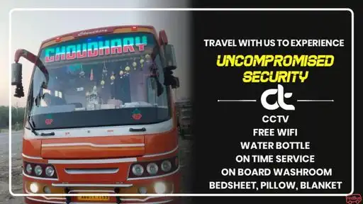 CHOUDHARY TRAVELS BAYTU Bus-Front Image