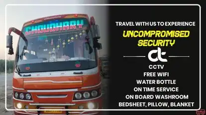 CHOUDHARY TRAVELS BAYTU Bus-Front Image