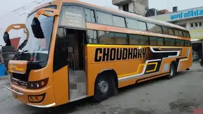 CHOUDHARY TRAVELS BAYTU Bus-Side Image