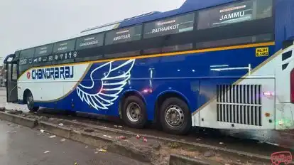 CHANDRA RAJ TRAVELS Bus-Side Image