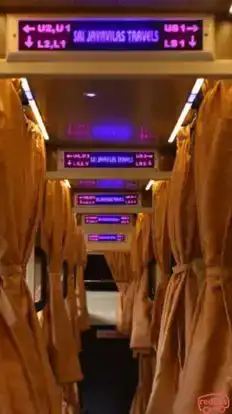 SRI JAYAVILAS TRAVELS Bus-Seats layout Image