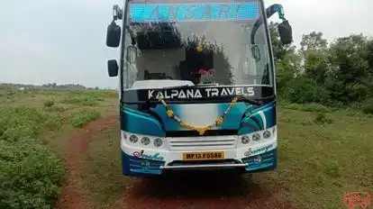 Ansari Travels Bus-Front Image