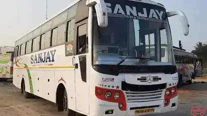 SANJAY TOURS AND TRAVELS. Bus-Front Image