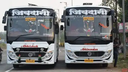 Jivdani Tours and Travels Bus-Front Image