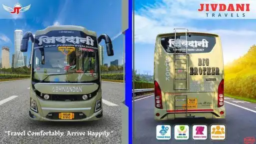 Jivdani Tours and Travels Bus-Front Image