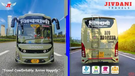 Jivdani Tours and Travels Bus-Front Image
